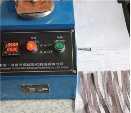Flooring test equipment